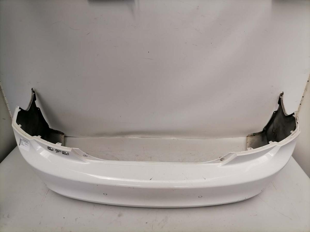Volvo C70 2 original Sto&szlig;stange Stossf&auml;nger hinten Icewhite Bj.2012